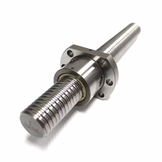 15 Years Professional Chinese Factory Offer CF53 Material C7 Tolerance Customized Ballscrew Shaft End Machinized Linear Motion Ball Screw