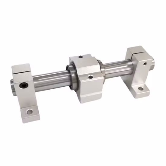 Aluminium Alloy Slide Block Dia12 Chrome Linear Shaft Support
